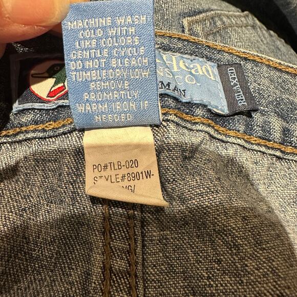 Duck Head Jeans Woman Size 22W Relaxed Jeans Medium Wash 100% Cotton Straight - Picture 4 of 9